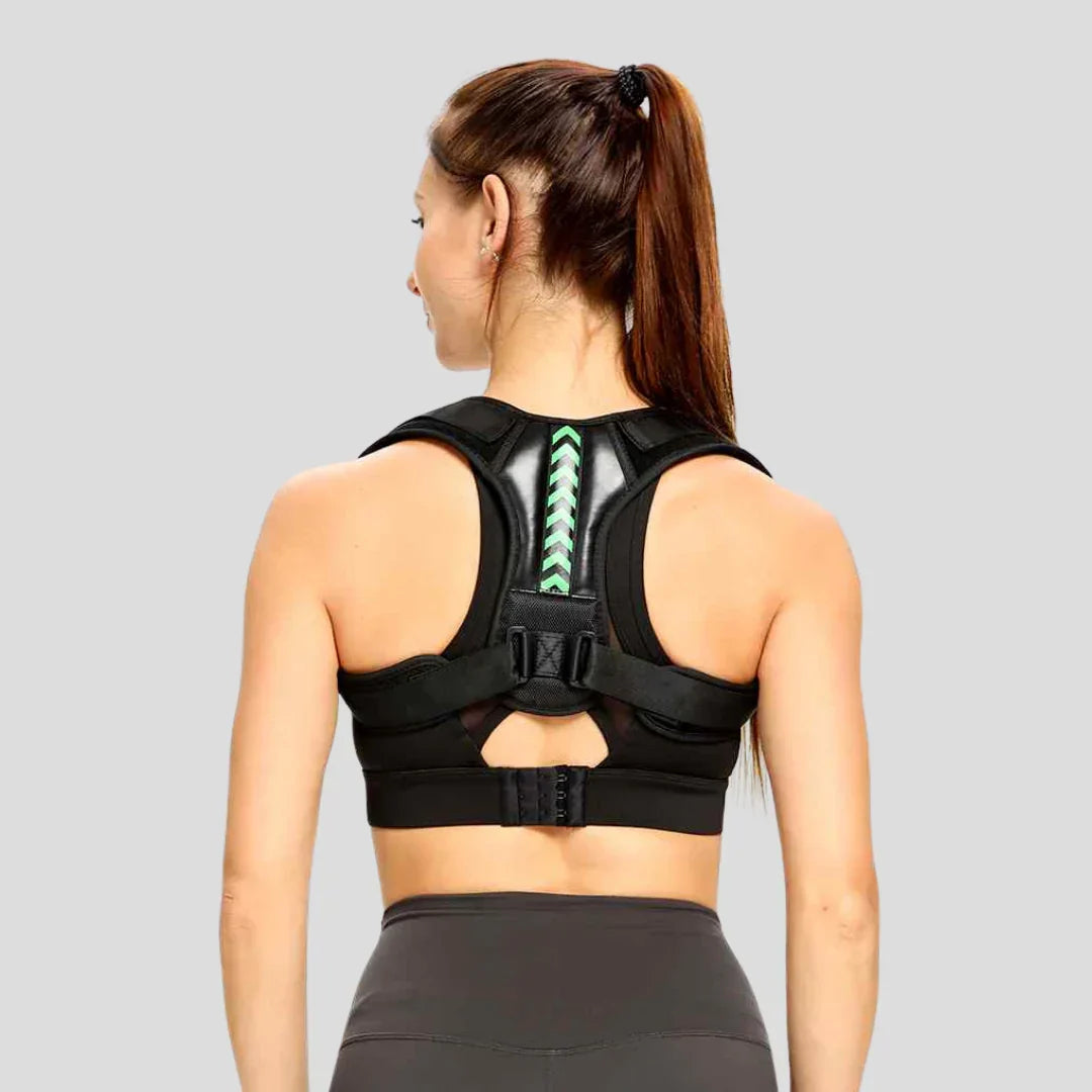 Posture Corrector - Simple Unisex Back Brace for Slouching, Breathable Under-Shirt Shoulder Support, Practical Gift Idea, M (Weight 88-176 lb)