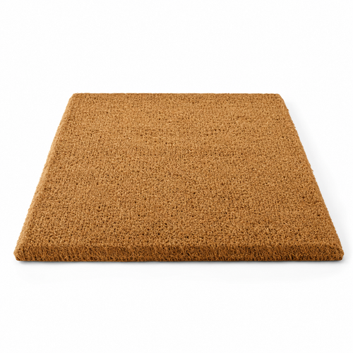 Top view of shopaverly coir doormat.