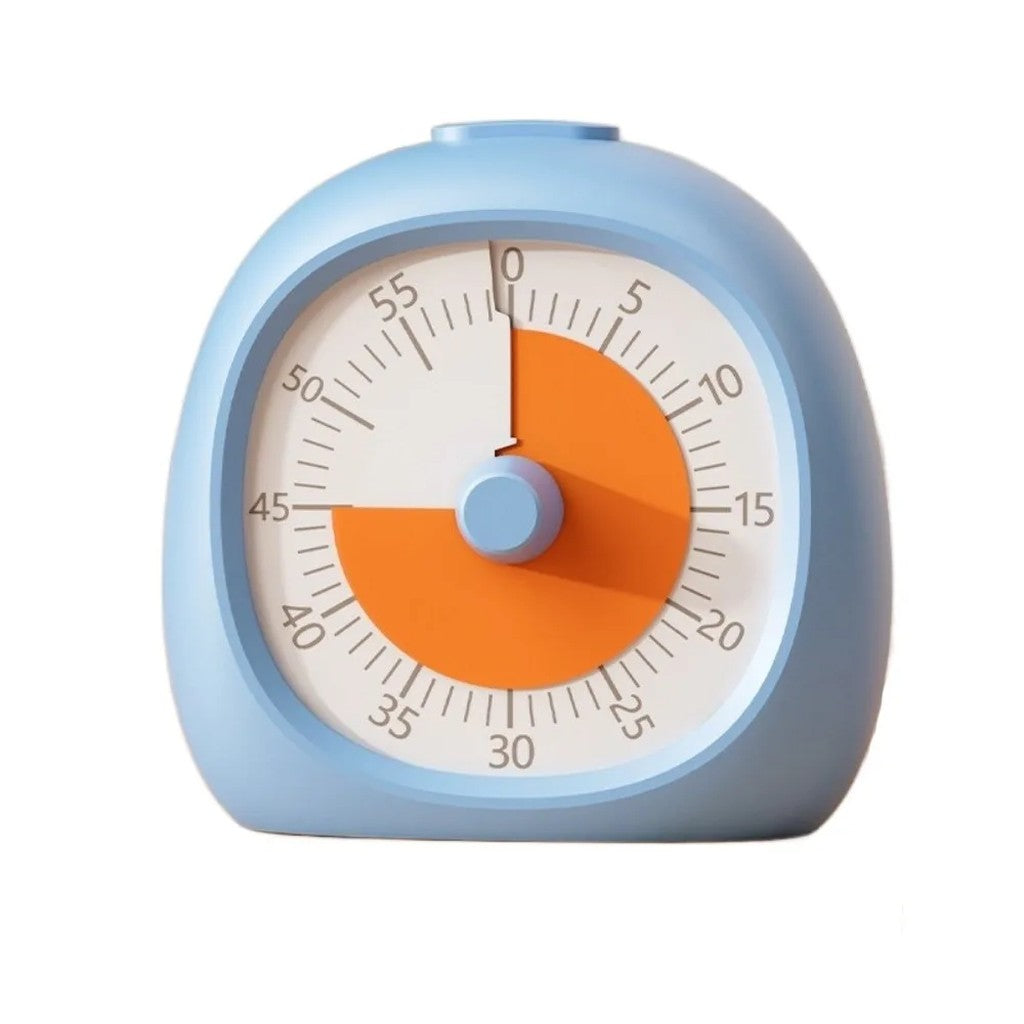60 Minute Timer Visual Countdown Clock - Silent No-Ticking Study Timer for Kids, Classroom, Homework #s_S515