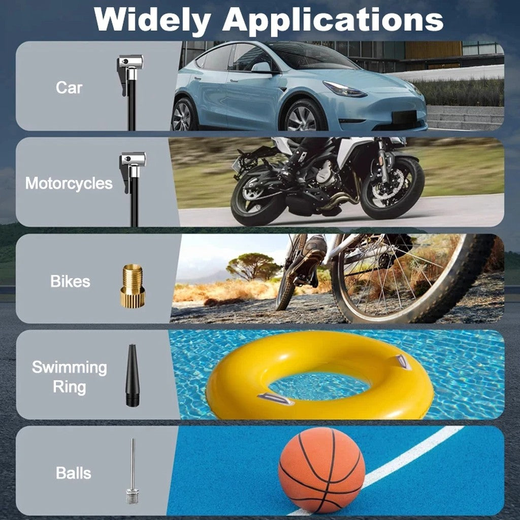 Portable Air Compressor for Car Tires, Cordless Tire Inflator 150 PSI with 6000mAh Battery, Digital  #g04_S3