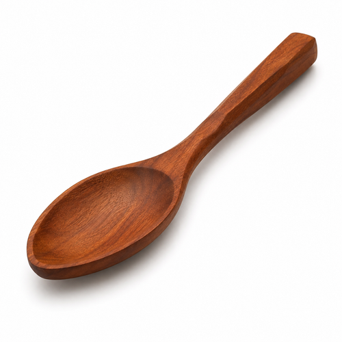 Wooden cooking spoon made from acacia wood