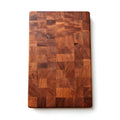 Shopaverly Mahogany Long Butcher Block — strict top-down view