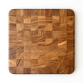 Shopaverly Elm Sturdy Butcher Block — top-down view of full elm wood grain surface