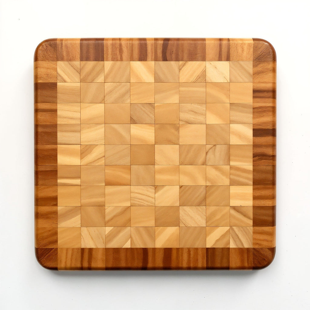 Shopaverly Birch Luxury Butcher Block — top-down view showing full flat face and wood grain