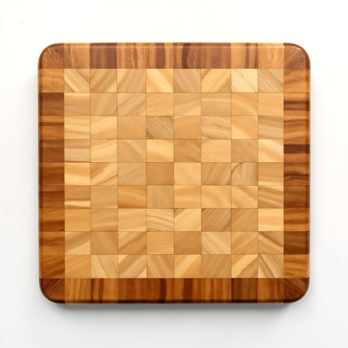 Shopaverly Birch Luxury Butcher Block — top-down view showing full flat face and wood grain