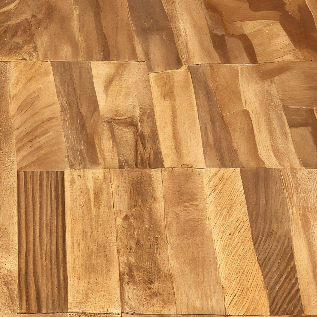 Shopaverly Oak Premium Butcher Block — extreme macro close-up of end-grain surface showing wood texture