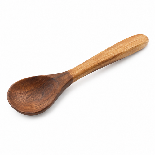 Wooden cooking spoon made of acacia wood