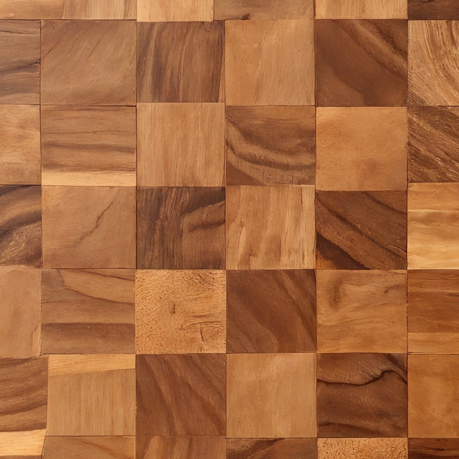 Shopaverly Pecan Classic Butcher Block — macro close-up of end-grain surface detail