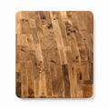Shopaverly Hickory Rustic Butcher Block — strict top-down view showing the full flat face and wood grain