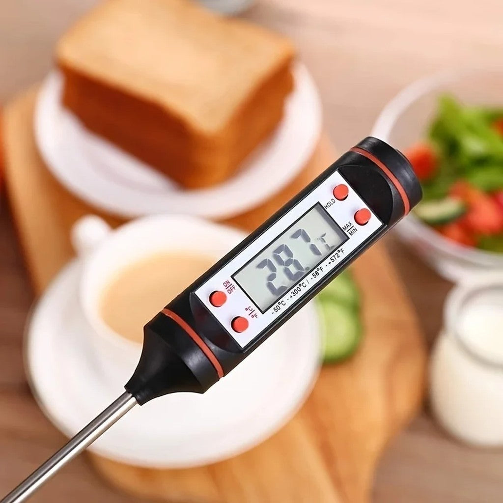 Meat Thermometer Digital Pen Style - Food Probe -58°F to 572°F with HOLD and MAX/MIN, °F/°C Display, #g05