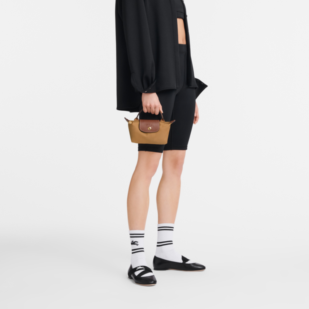 Longchamp Élan Mini Bag in Pink color perfect for everyday essentials.