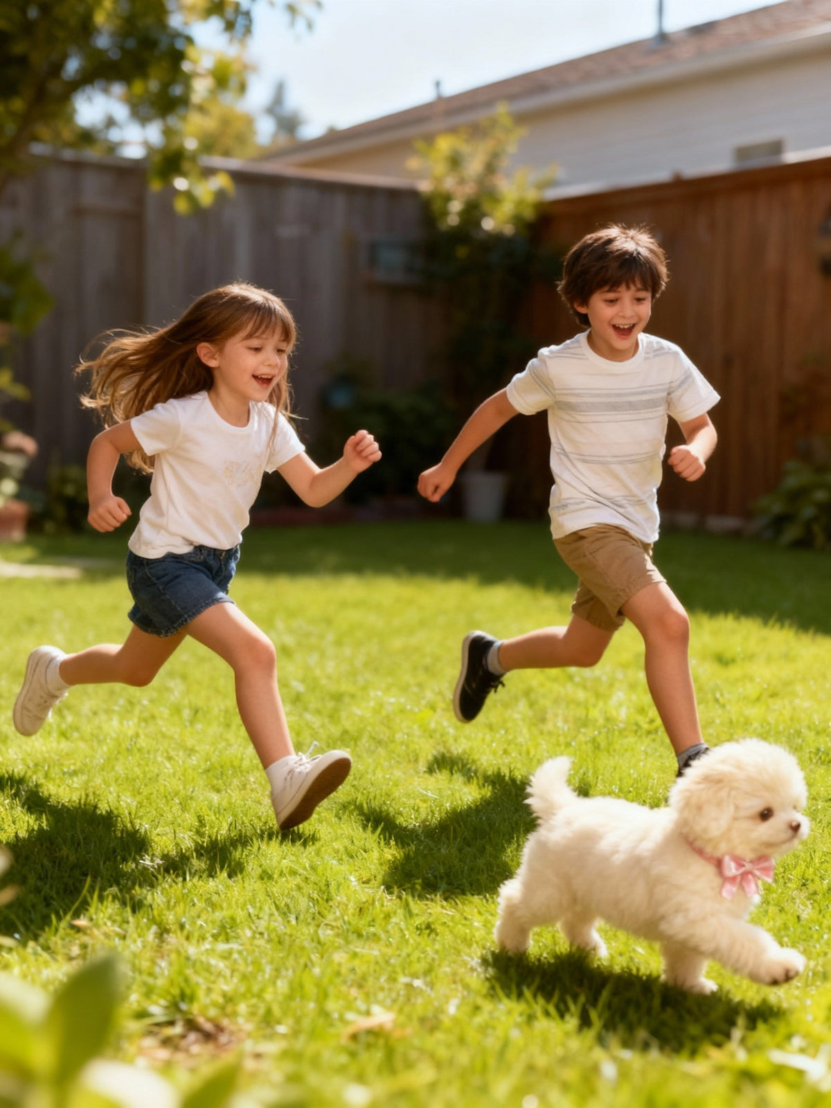 Nicoo Robot Dog toy showing both brown and white color options