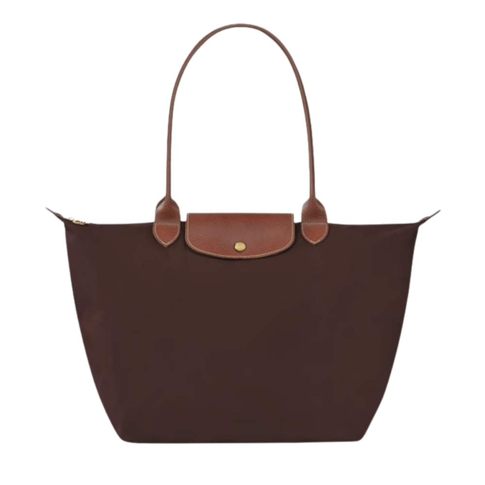 Longchanp Le Pliage bag interior pocket organization.