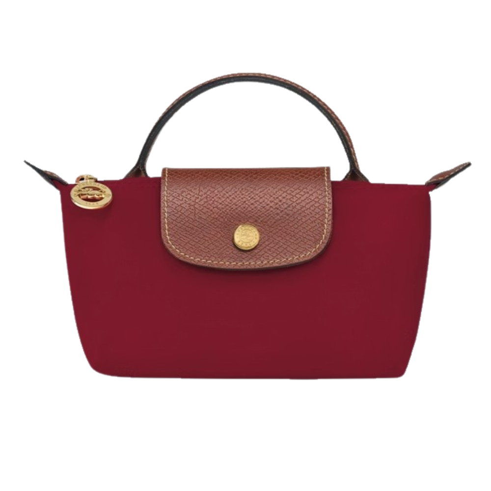 Longchamp Élan Mini Bag packaging and contents with free strap.