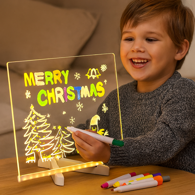 GlowCraft | LED Drawing Tablet for Children – Creative, Educational Holiday Fun