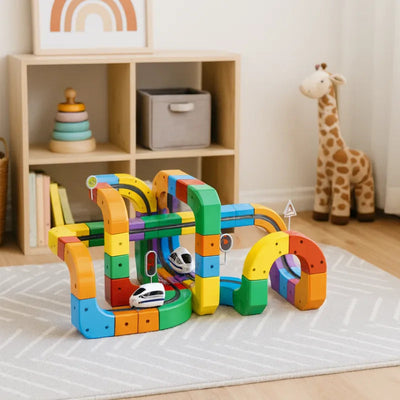 3D Marble Run Track Set - Educational STEM Building Toy
