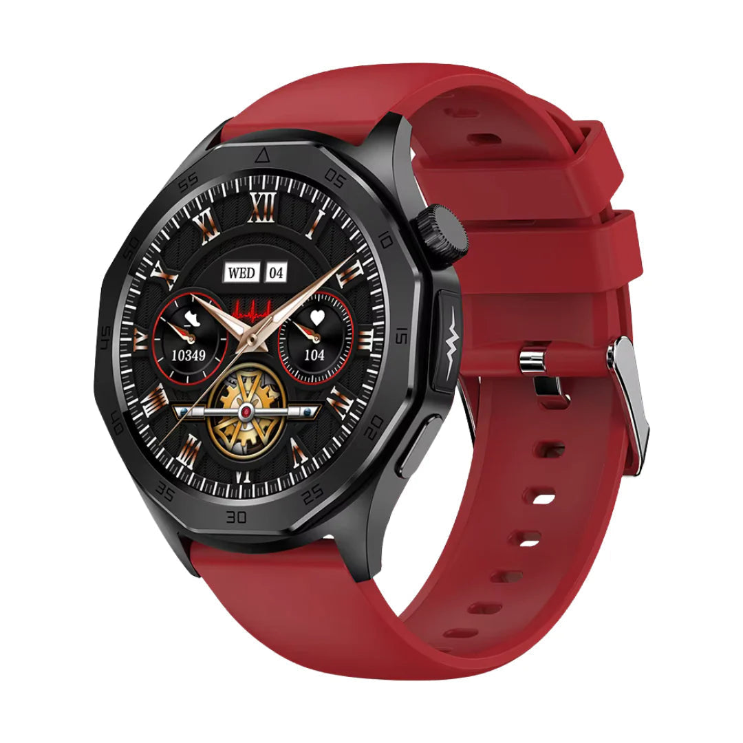 Safety CarePro health smartwatch showing advanced monitoring functions and sensors