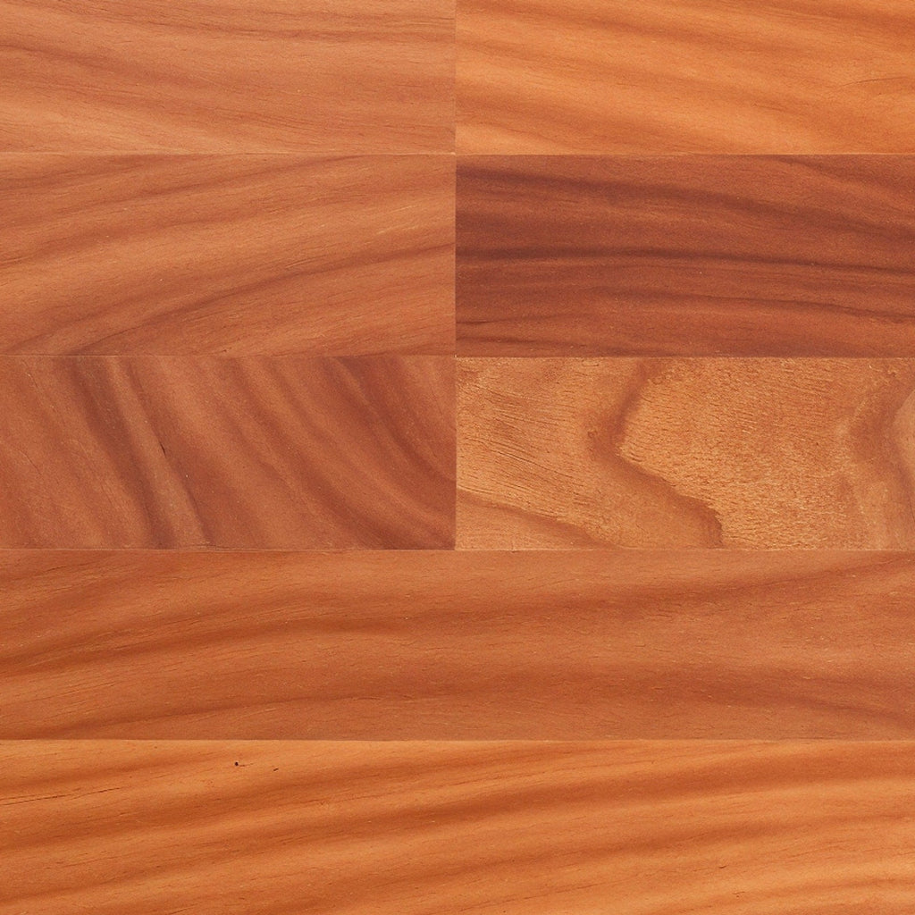 Shopaverly Cherry Round Butcher Block — extreme macro close-up of cherry wood grain