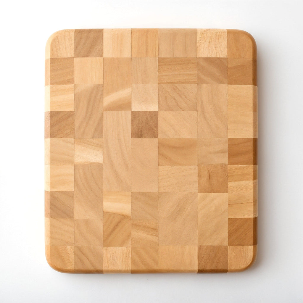 Shopaverly Birch Lightweight Butcher Block — top-down view of the entire top face and wood grain pattern