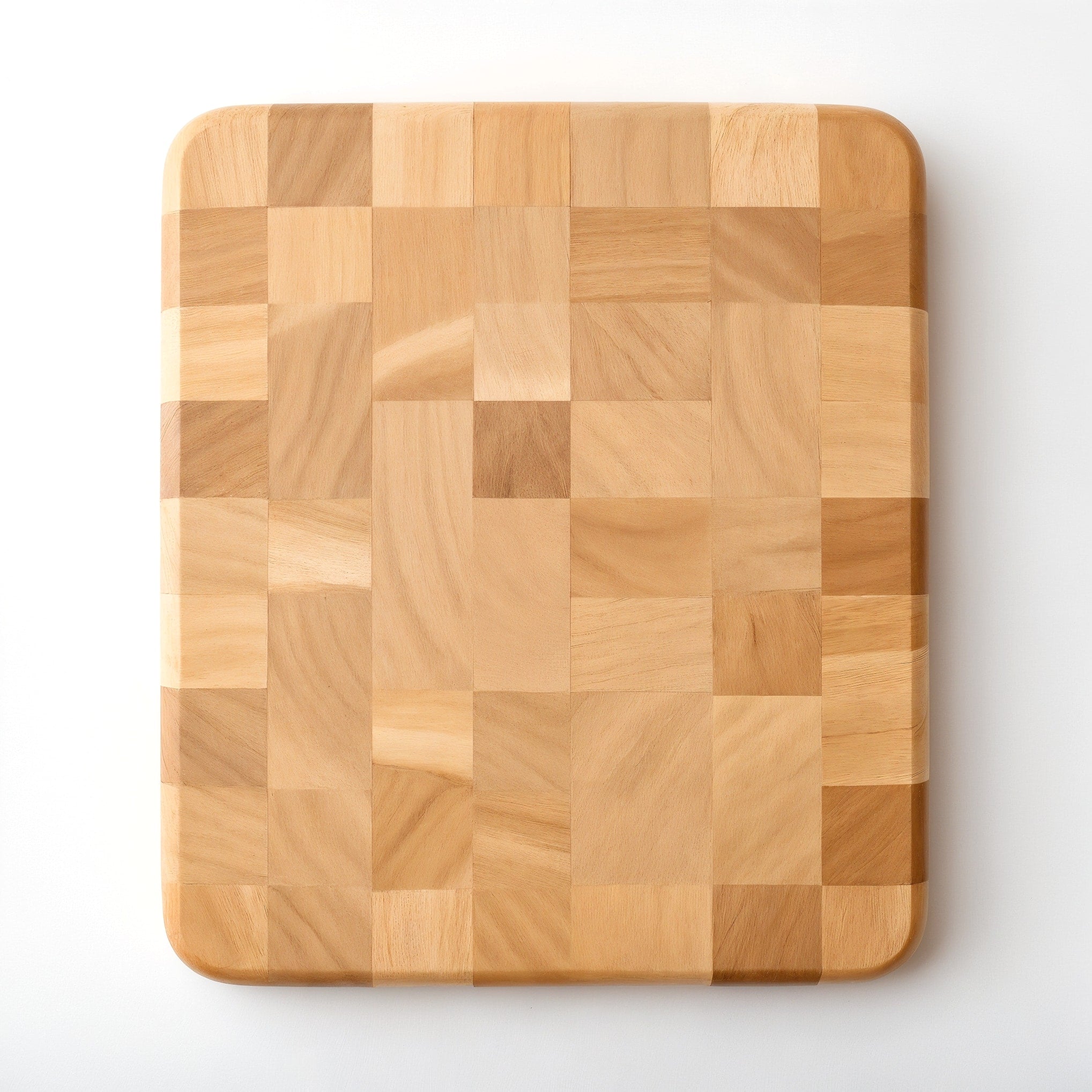 Shopaverly Birch Lightweight Butcher Block — top-down view of the entire top face and wood grain pattern