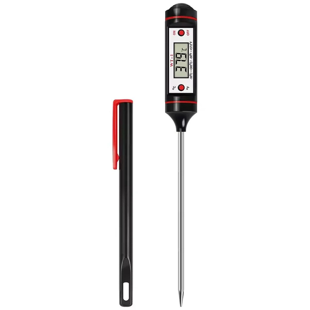 Instant Read Thermometer for Food and Liquids - Digital Probe Thermometer -58°F to 572°F with Large  #s_S