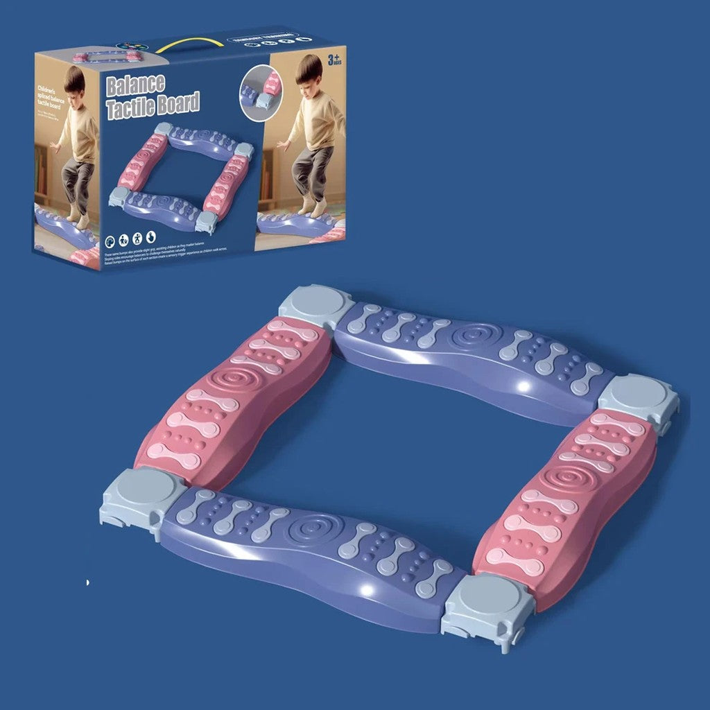Stepping Stones for Kids - Stackable Balance Stepping Stones & Tactile Balance Path Sets, Non-Slip,  #s_S