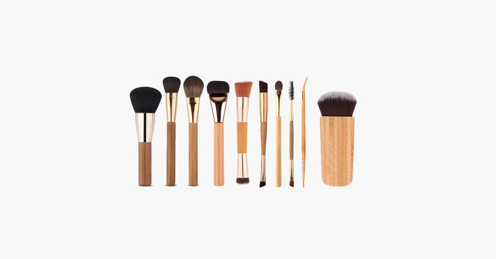 10-Piece Professional Makeup Brush Set