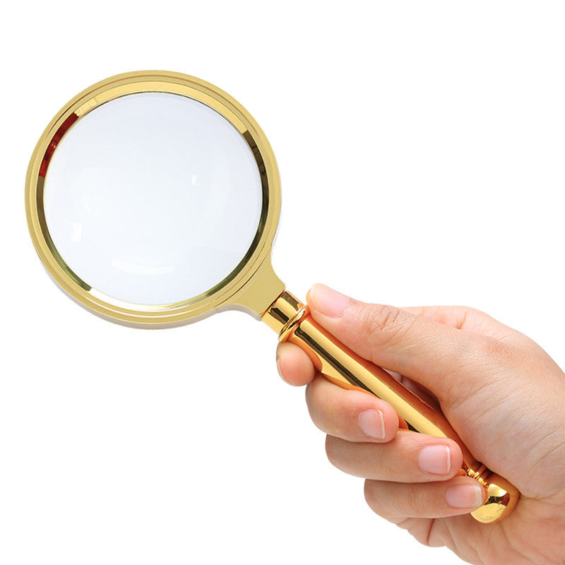 10X Magnifying Glass for Reading Small Print, Maps, Newspapers & More