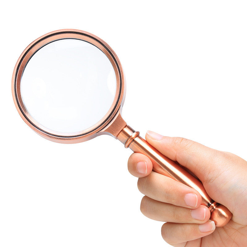 10X Magnifying Glass for Reading Small Print, Maps, Newspapers & More