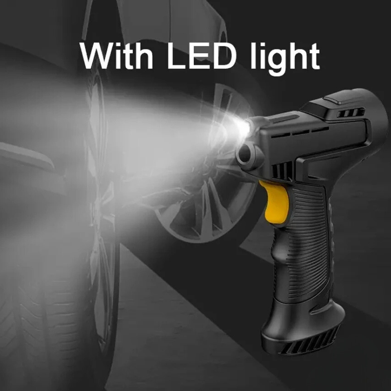 120W Wireless Handheld Tire Inflator with Auto-Stop