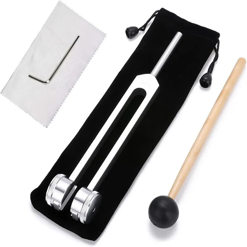 128 Hz Tuning Fork Set for Sound Therapy & Chakra Healing
