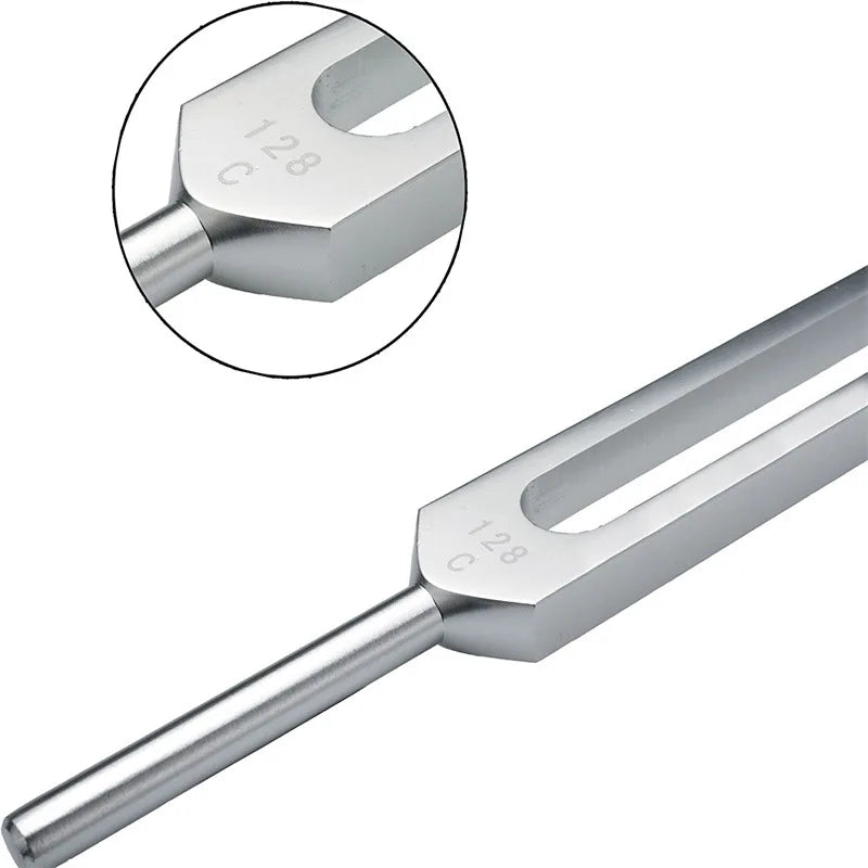 128 Hz Tuning Fork Set for Sound Therapy & Chakra Healing