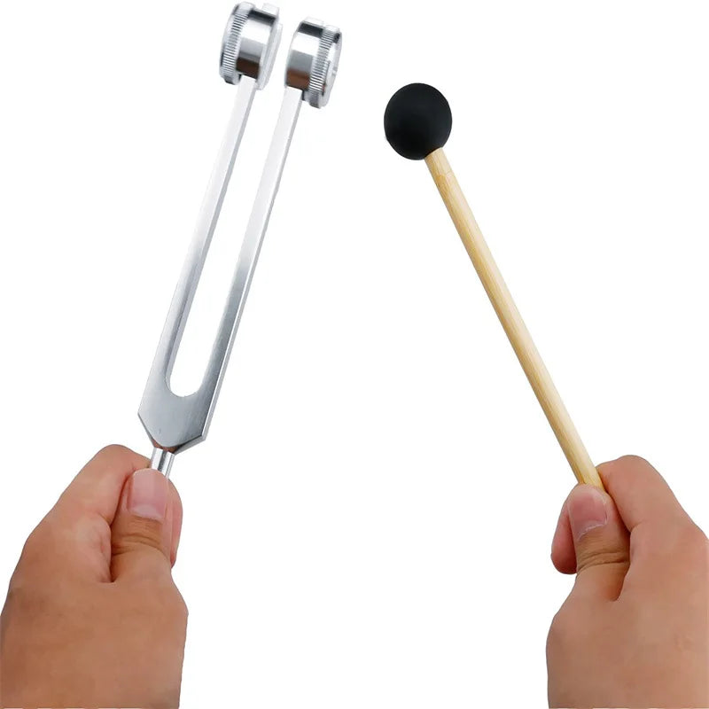 128 Hz Tuning Fork Set for Sound Therapy & Chakra Healing