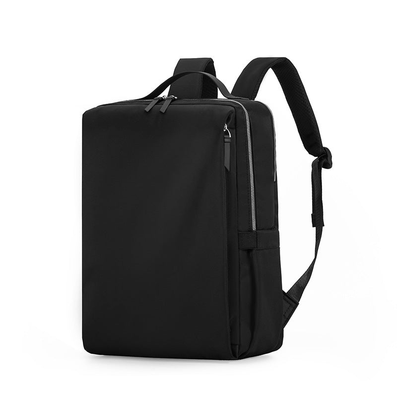 15.6" Laptop Backpack with Air Cushion Shoulder Straps – Padded Nylon