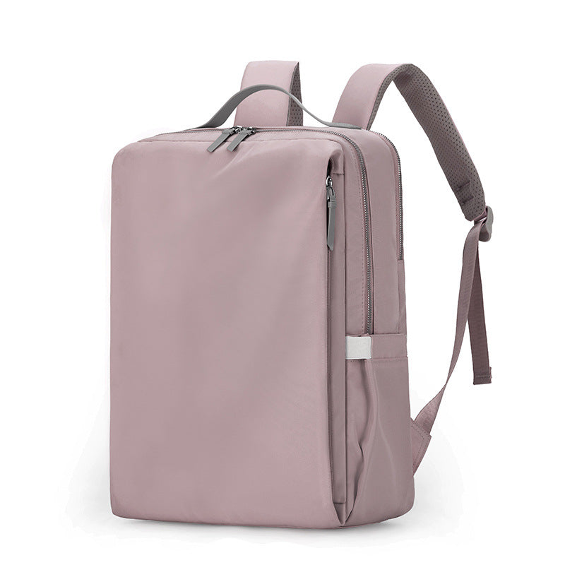 15.6" Laptop Backpack with Air Cushion Shoulder Straps – Padded Nylon