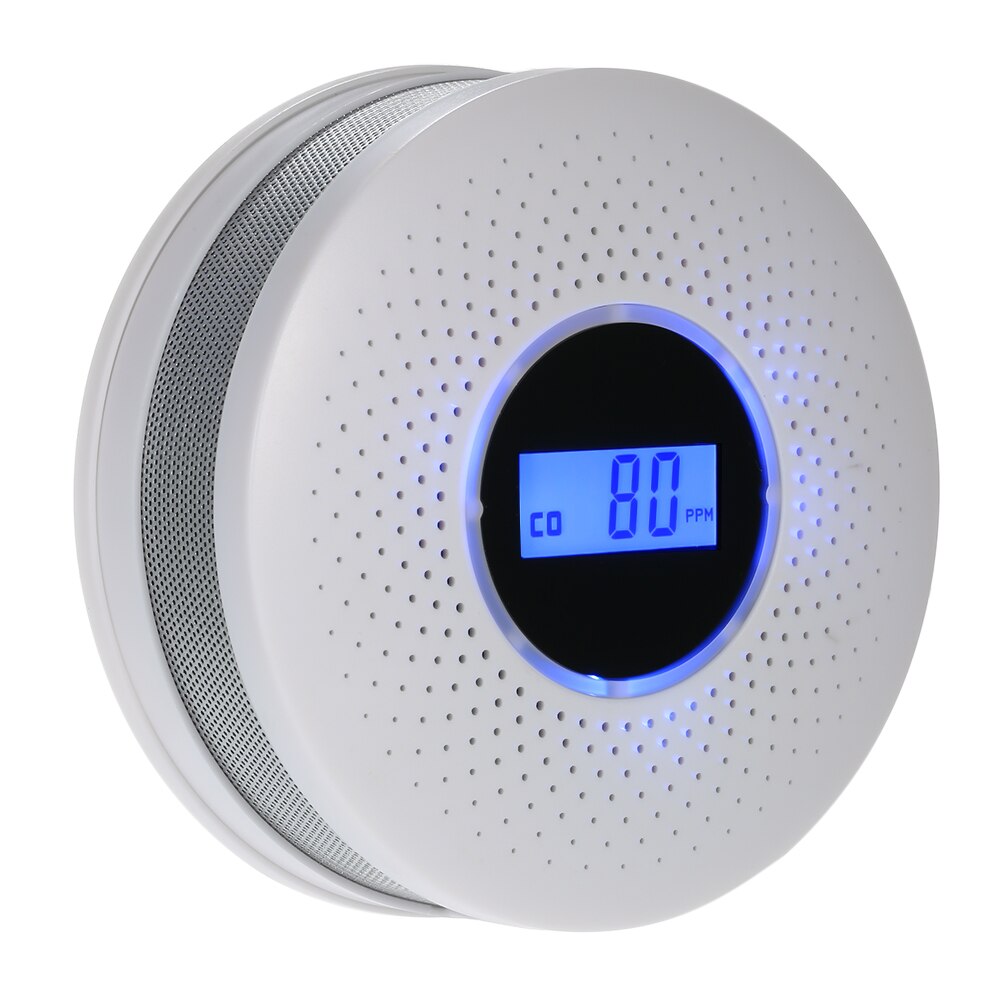 2-in-1 Smoke and Carbon Monoxide Detector with Long-Life Battery