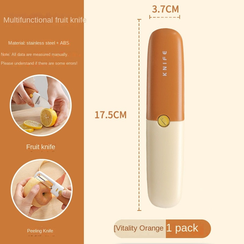 2-in-1 Vegetable Peeler & Mini Knife