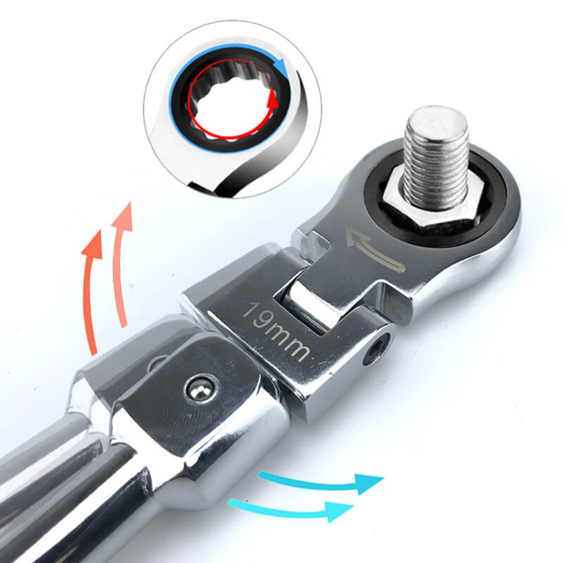 20-Piece Ratchet Wrench Set with Storage Case