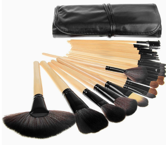 24-Piece Makeup Brush Set with Bag – Your Complete Makeup Collection