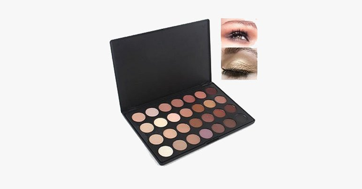 28-Shade Eyeshadow Palette – Complete Eye Makeup Collection
