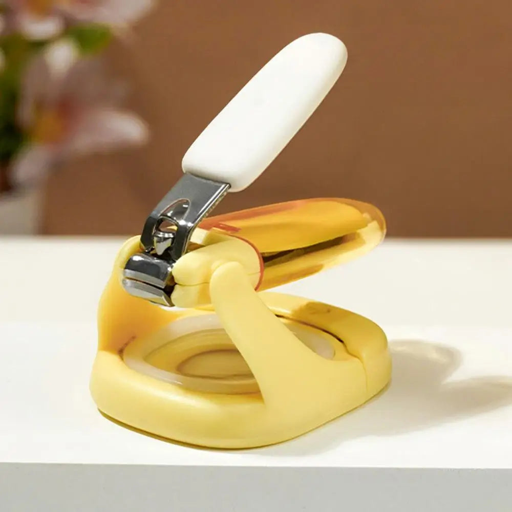 3-in-1 Nail Clipper with Magnifying Glass and LED Light
