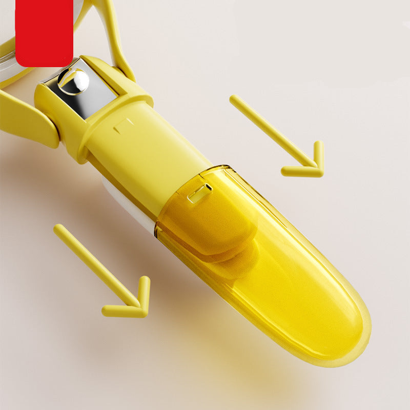 3-in-1 Nail Clipper with Magnifying Glass and LED Light