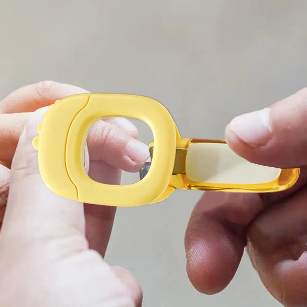 3-in-1 Nail Clipper with Magnifying Glass and LED Light