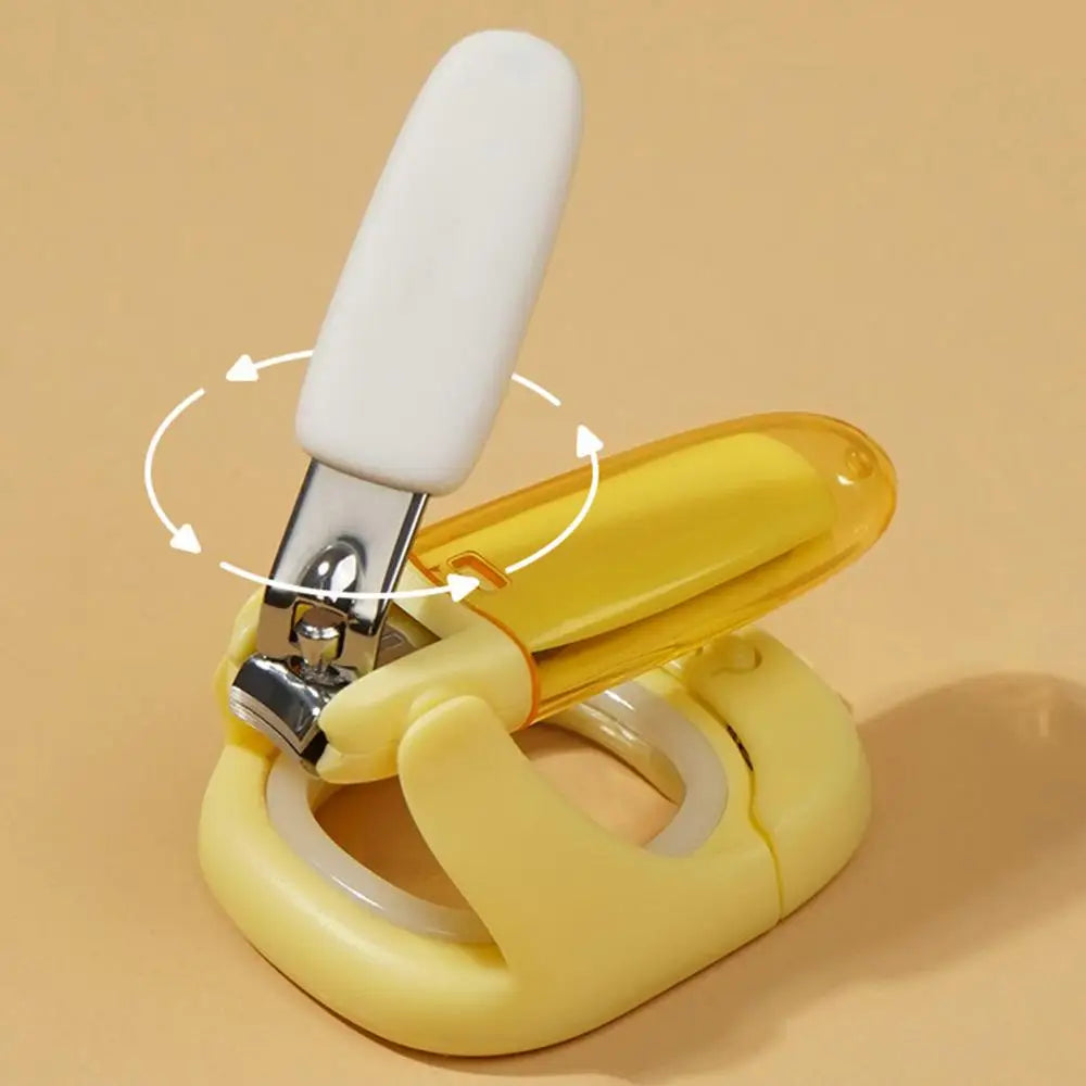 3-in-1 Nail Clipper with Magnifying Glass and LED Light