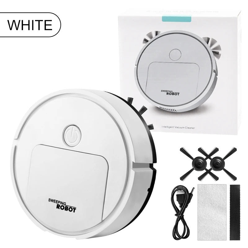3-in-1 Robot Vacuum Cleaner with Powerful Suction and Smart Navigation for Pet Hair