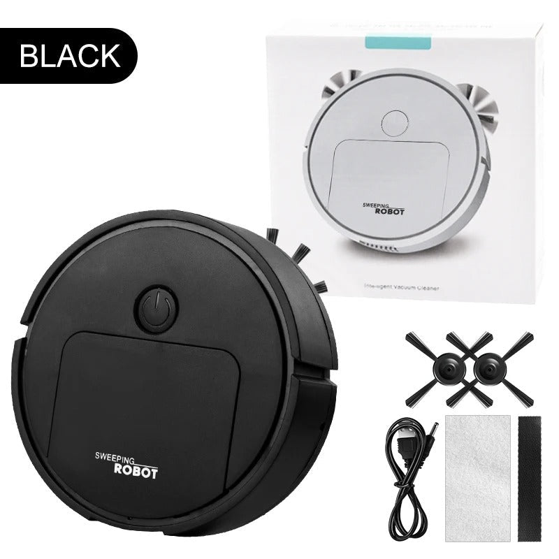 3-in-1 Robot Vacuum Cleaner with Powerful Suction and Smart Navigation for Pet Hair