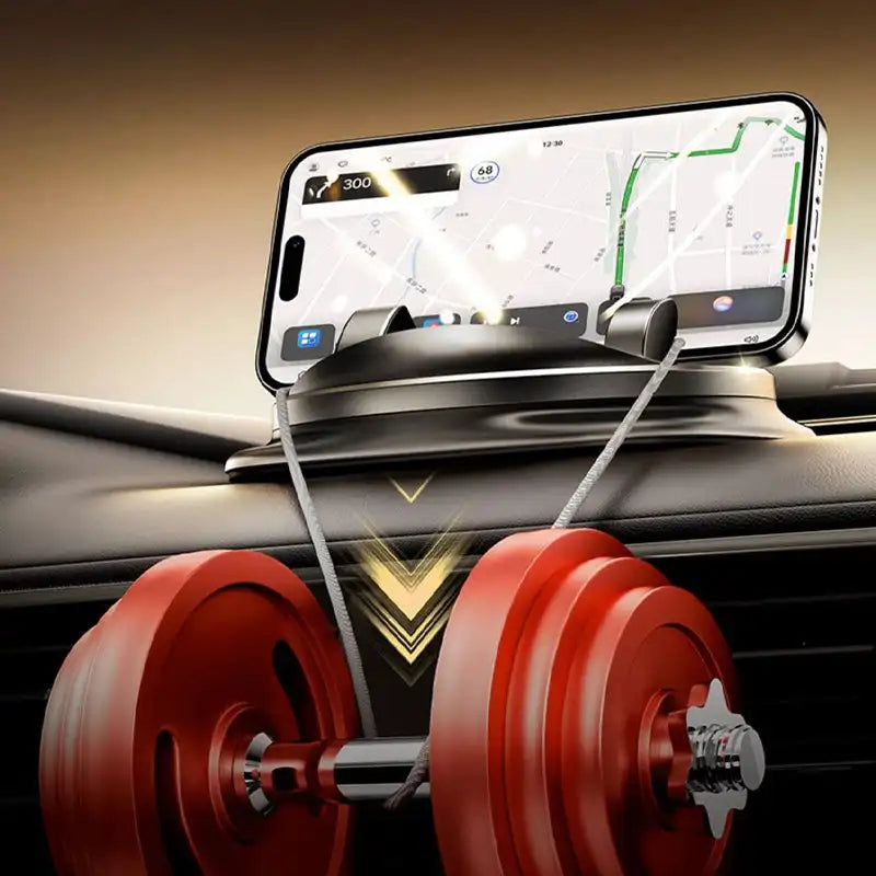 360° Rotating Car Phone Holder – Dashboard & Air Vent Mount for Phones 4-6.5 Inches