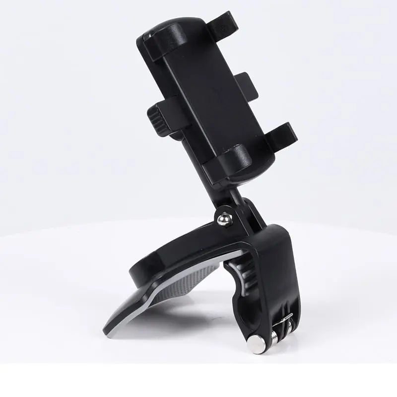 360° Rotating Car Phone Holder – Secure Dashboard & Visor Mount