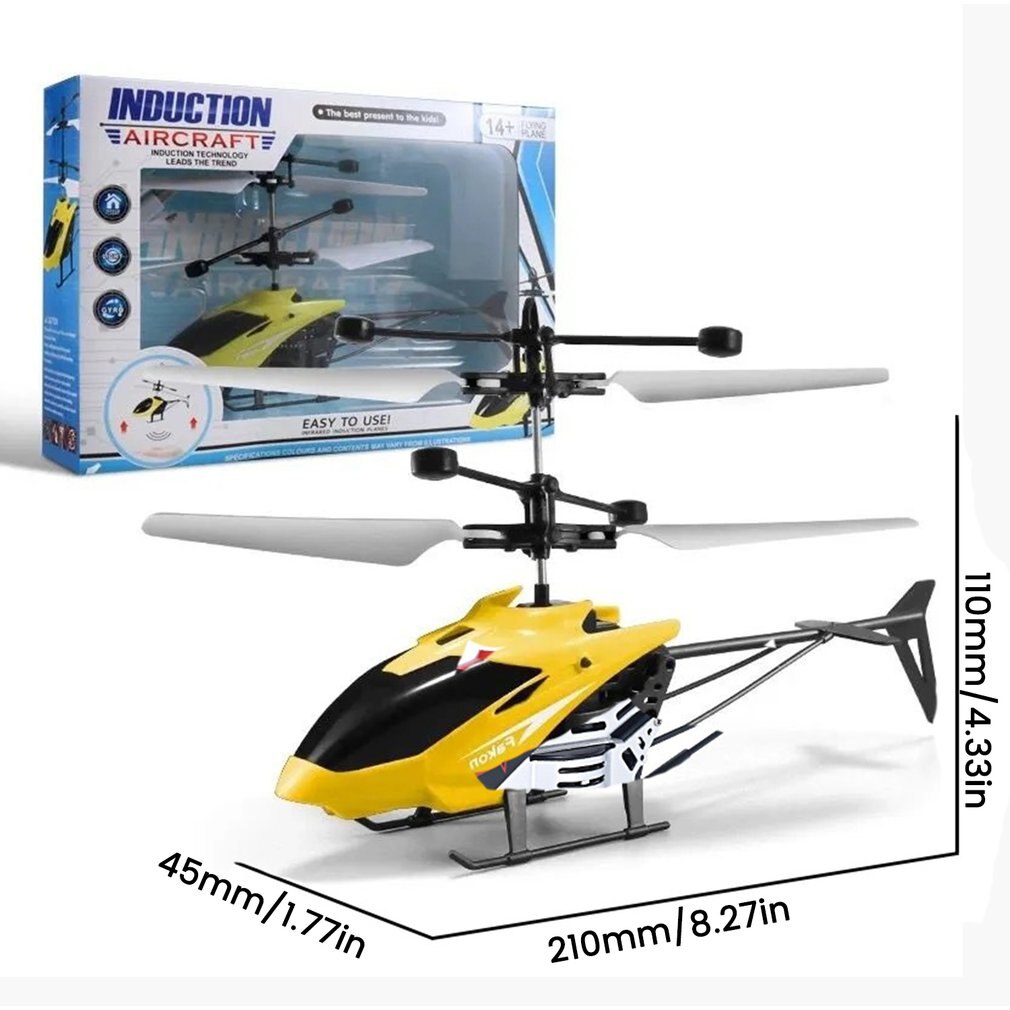 3D RC Helicopter Drone for Kids – Easy-to-Fly Remote Control Helicopter