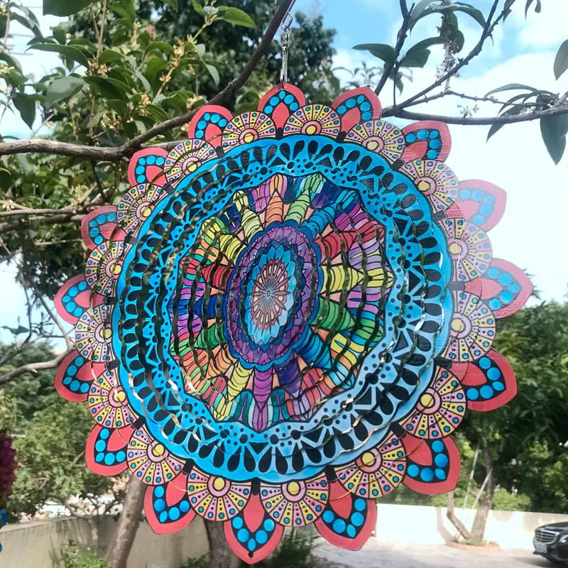 3D Wind Chime for Garden – Mesmerizing Motion & Elegant Outdoor Decor